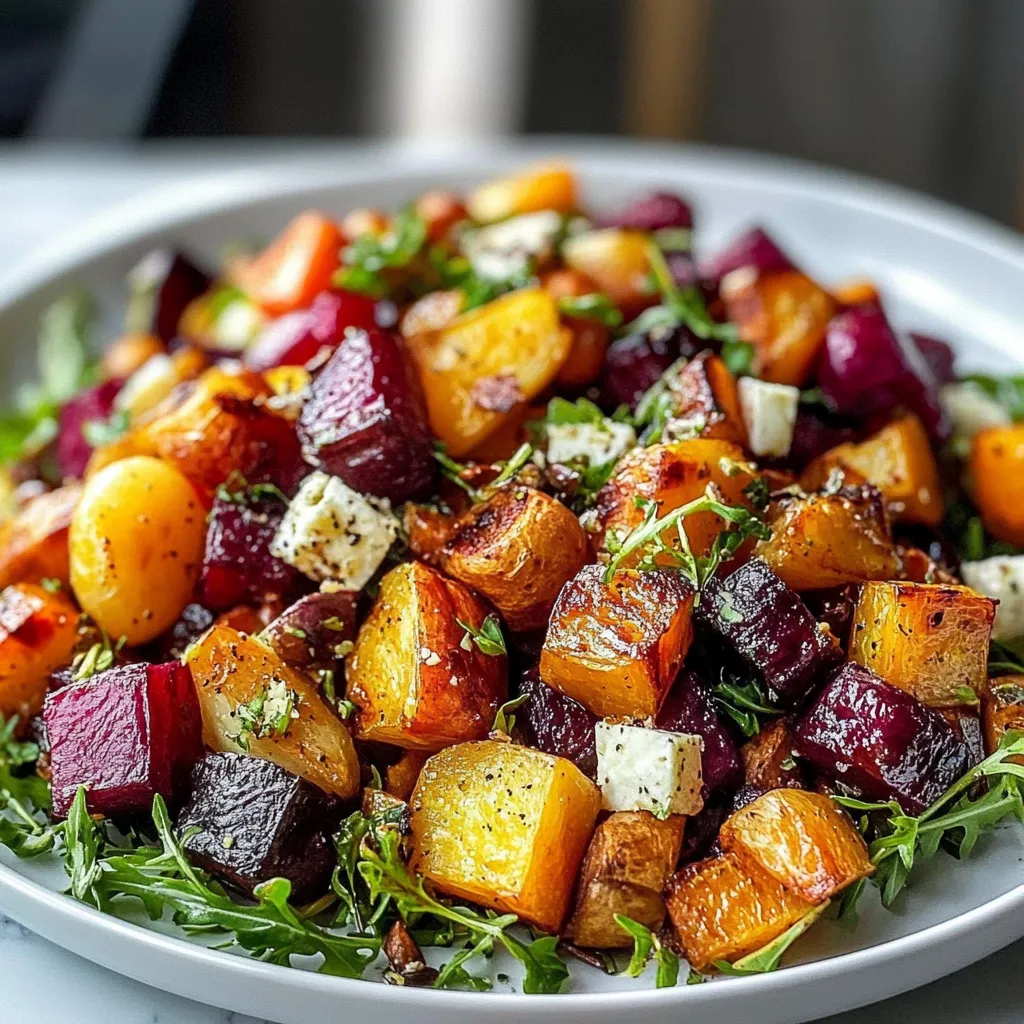 Roasted Root Vegetable Harvest Salad
