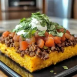 SAVOR SPICY TACO POLENTA BAKE FOR A COZY DINNER TONIGHT