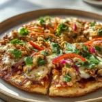 Thai Peanut Chicken Pizza