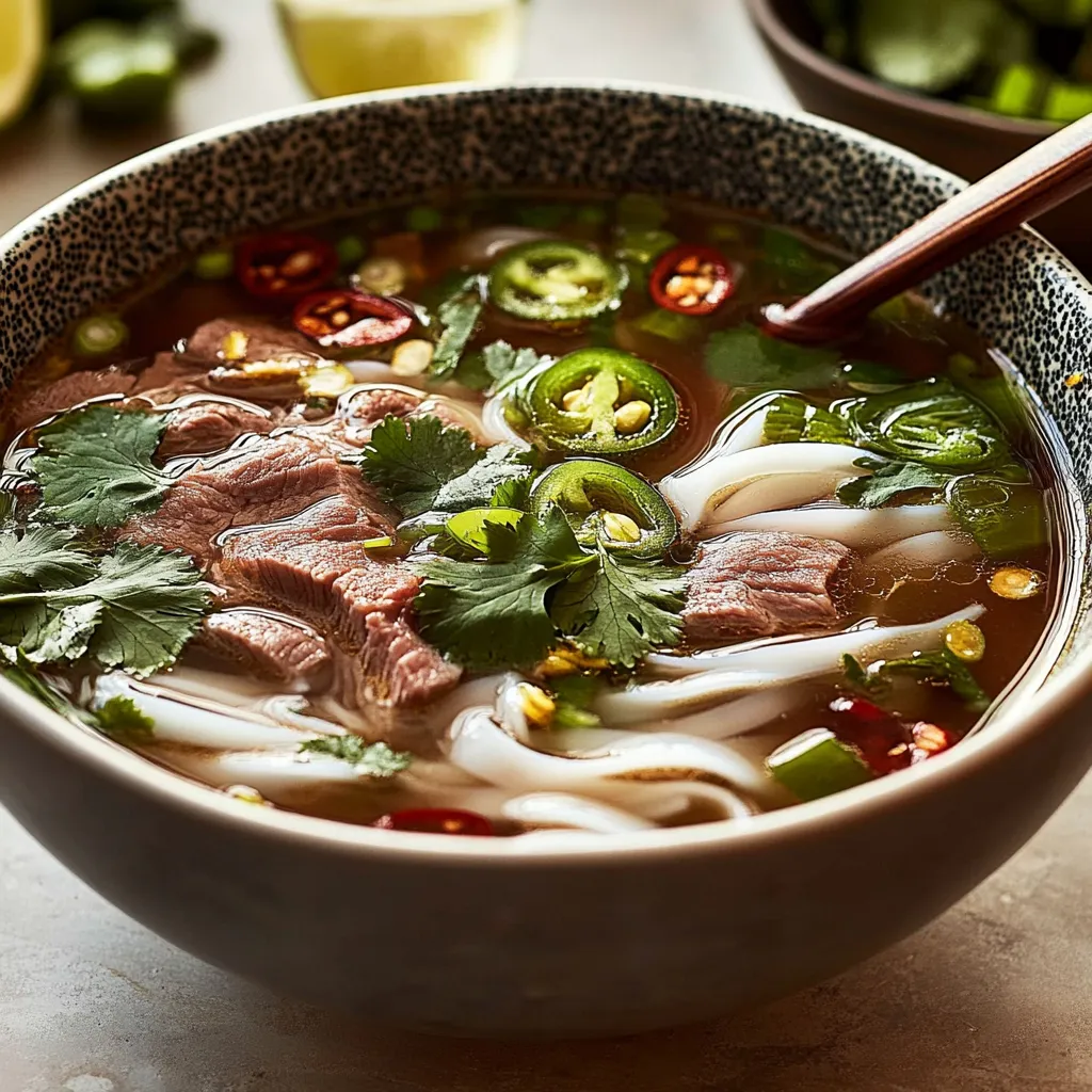Authentic Vietnamese Pho Recipe: A Flavorful Journey