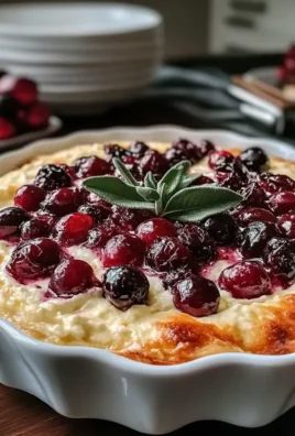 Baked Cranberry Cream Cheese Dip Recipe - Easy Holiday Party Appetizer