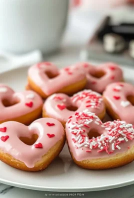 Baked Heart-Shaped Donuts