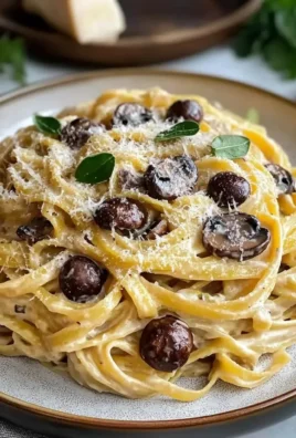 Caramelized Leek and Mushroom Gruyere Pasta