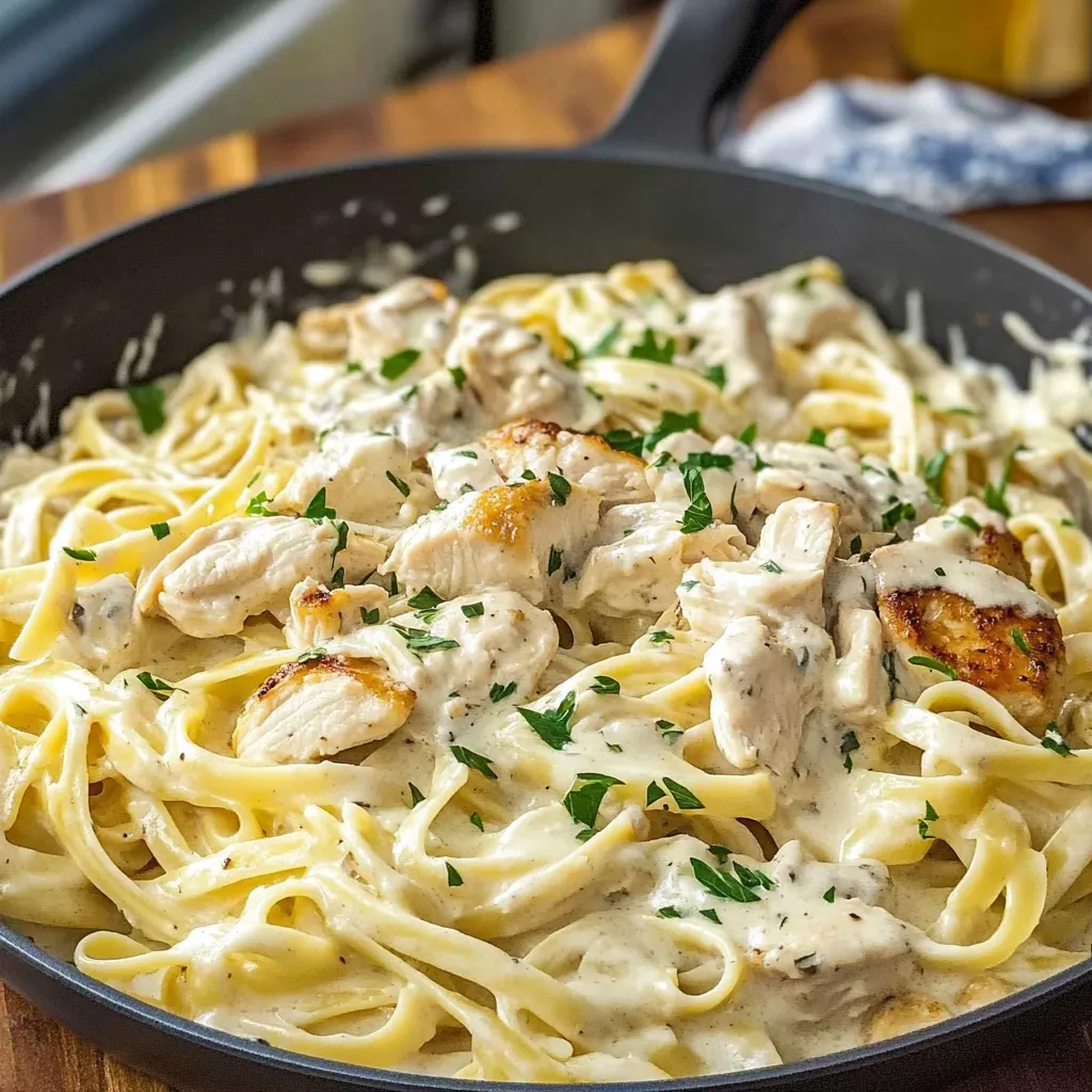 Chicken Fettuccine Alfredo