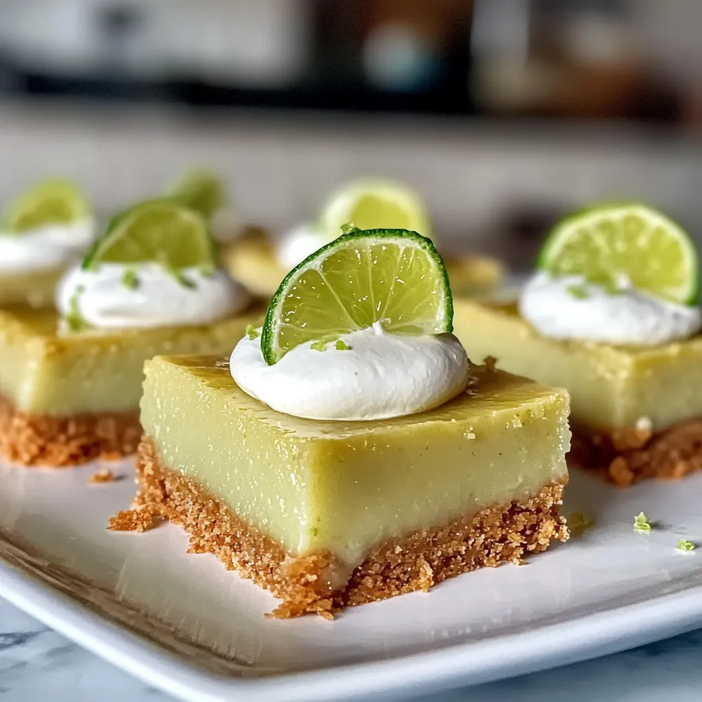 Creamy Key Lime Pie Bars Recipe 5 Easy Steps for Zesty Freshness