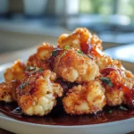 Crunchy Baked Hot Honey Cauliflower