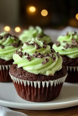 Decadent Green Velvet Mint Chocolate Cupcakes Easy Homemade Recipe