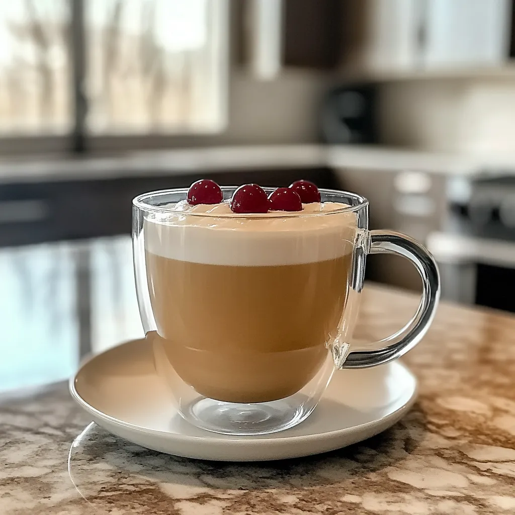 DELICIOUS CHERRY VANILLA LATTE TO BRIGHTEN YOUR DAY
