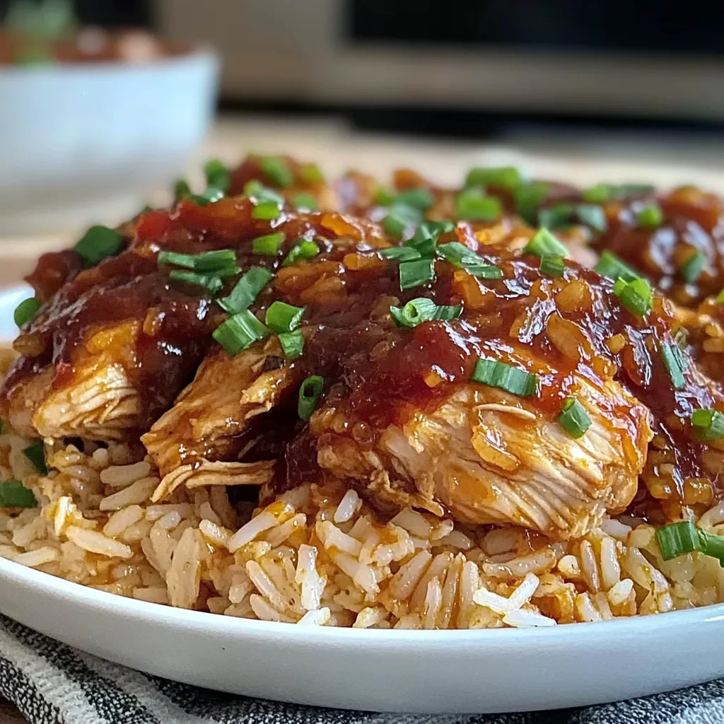 Easy One-Pot Smoky BBQ Chicken and Rice Recipe for Flavorful Dinners