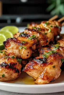 Flavorful Grilled Honey Lime Chicken Skewers Easy Recipe for Summer BBQ