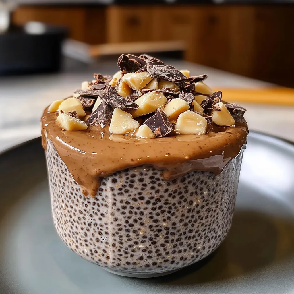 Frozen Chocolate Peanut Butter Chia
