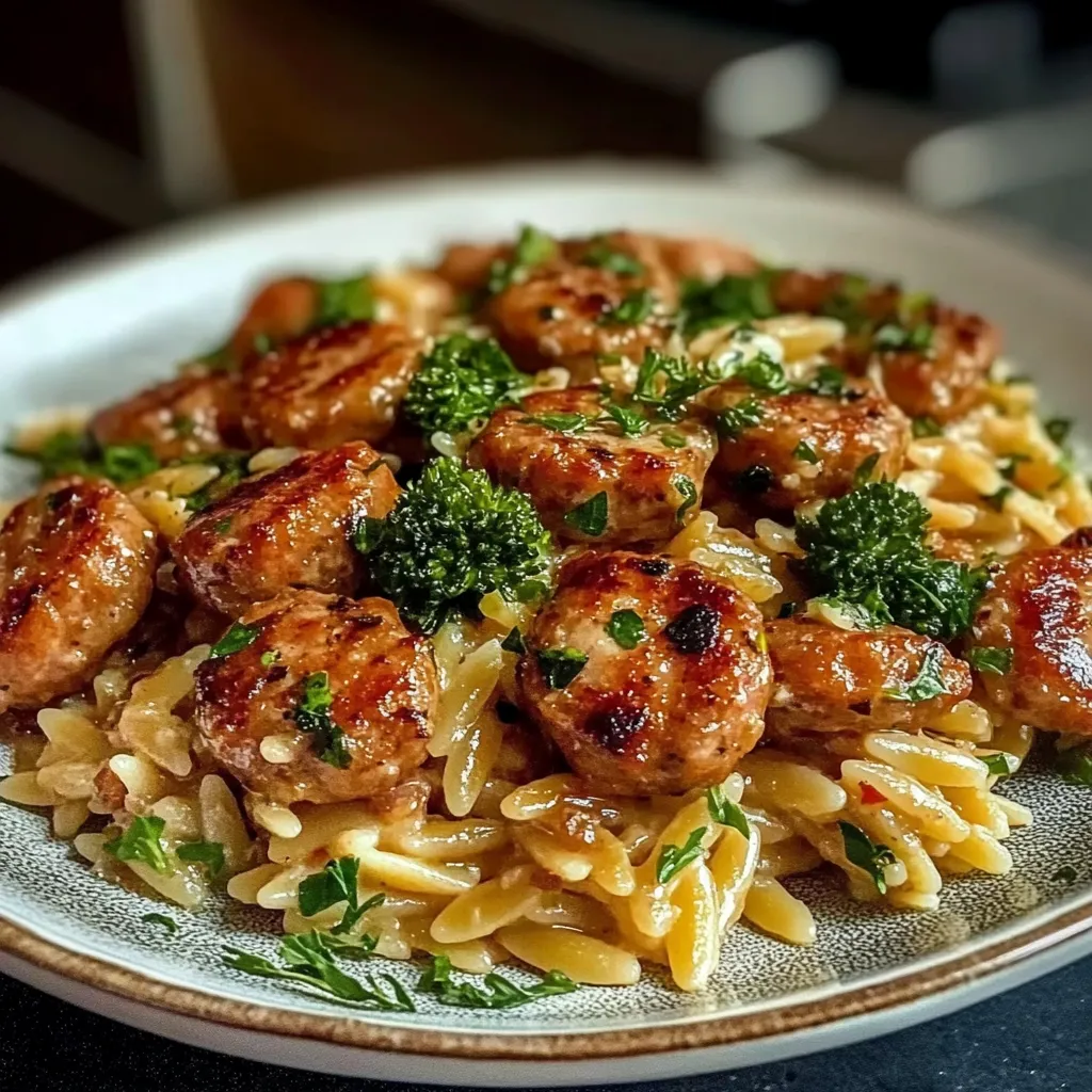 Healthy Chicken Sausage Orzo Recipe for Perfect Weeknight Dinner
