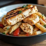 Honey Pepper Chicken Panini Pasta: Sweet, Spicy, Comfort Food Delight