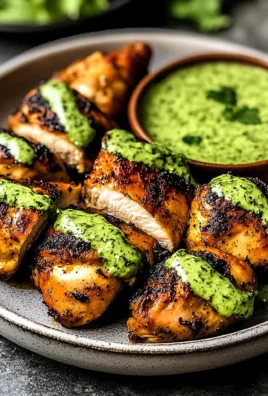 Irresistible Peruvian Chicken With Creamy Green Sauce