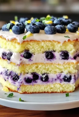 Moist Lemon Blueberry Layer Cake Recipe Easy Homemade Cream Cheese Frosting Guide
