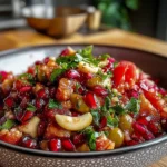 Olive Salad Pomegranate Walnuts