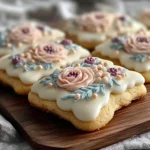 Perfect Decorated Sugar Cookies with Elegant Floral Designs Easy Step-by-Step Guide