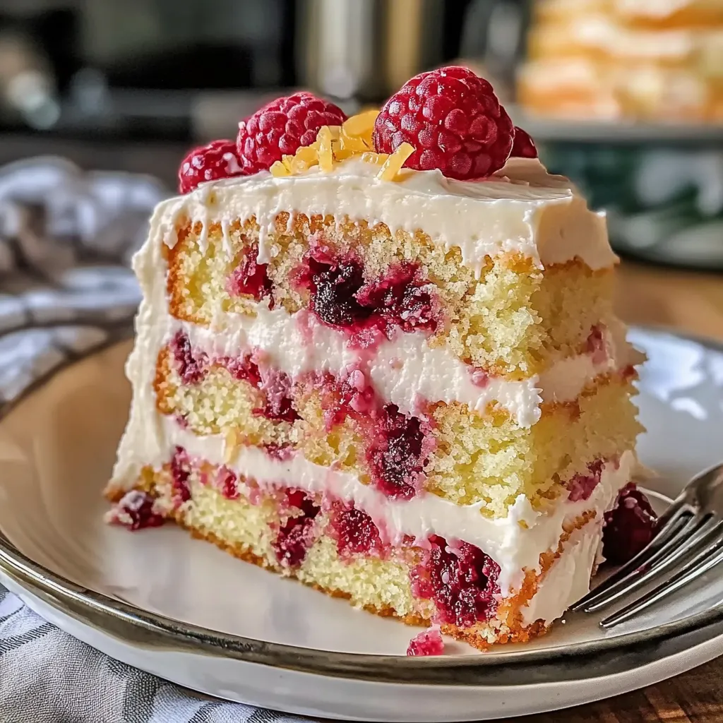 Raspberry Cake Recipe: Easy Lemon Buttercream Slices You’ll Love