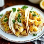 Satisfy Mornings with Potato, Egg, and Cheese Breakfast Tacos