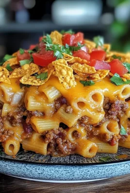 Savory Taco Pasta Bake Recipe with Crunchy Doritos Topping Easy Guide