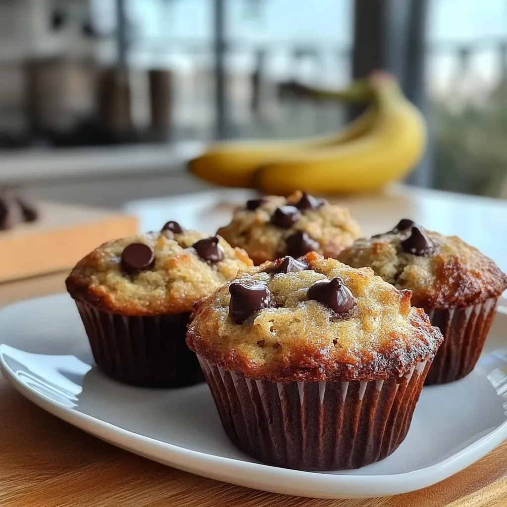 Tender Chocolate Chip Banana Bread Muffins Easy Recipe for Perfect Breakfast Treats