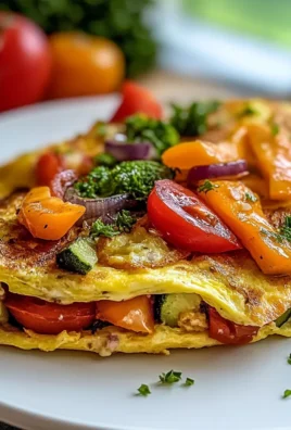 Veggie Omelette Roll-ups: Easy, Healthy Breakfast Ideas