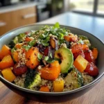 Wholesome Quinoa Power Bowl Recipe Easy Roasted Vegetable Meal