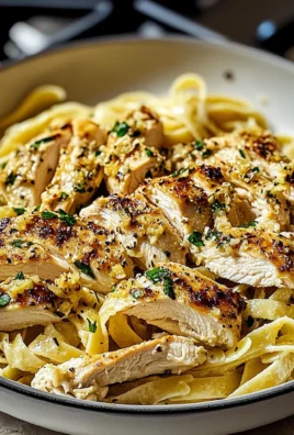 Zesty Lemon Garlic Chicken Pasta Recipe That Delights