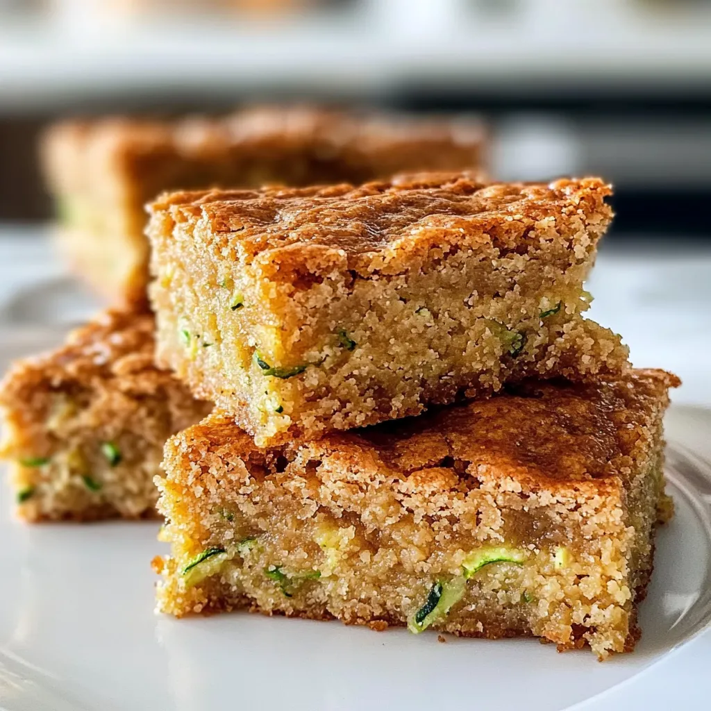 Butterscotch Zucchini Bars