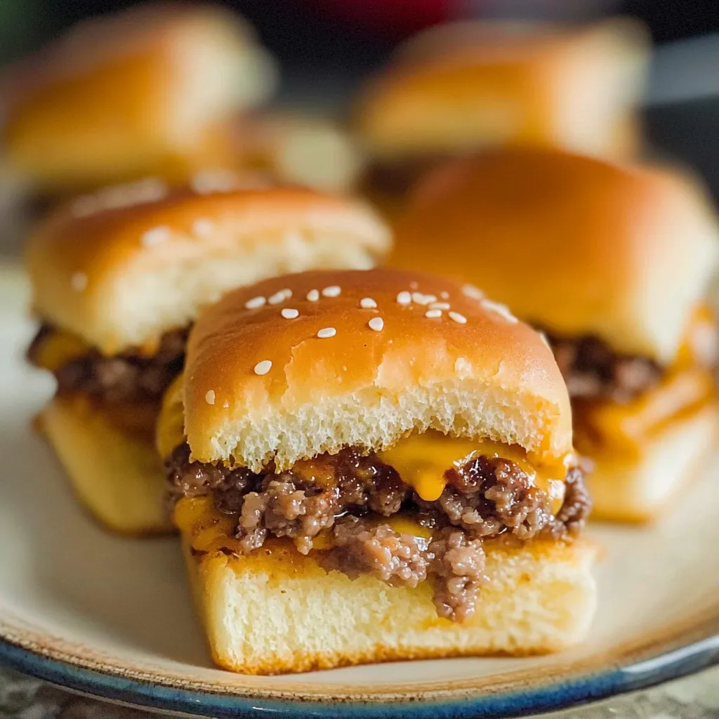 Cheeseburger Sliders