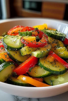 Cucumber Sweet Pepper Salad