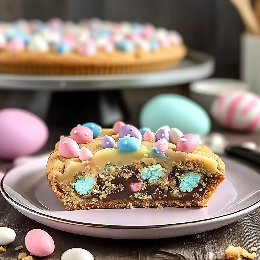 Easter Cookie Cake