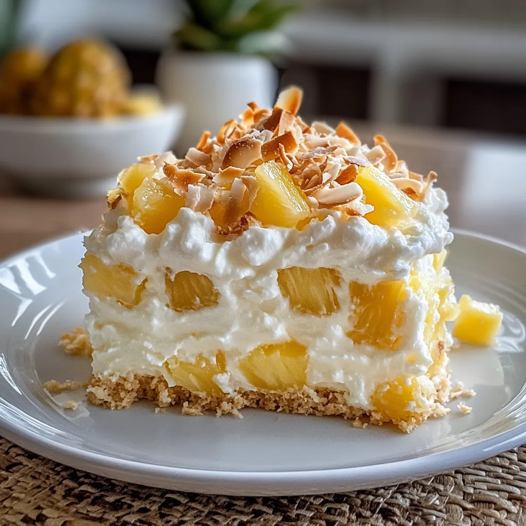 Hawaiian Pineapple Coconut Fluff