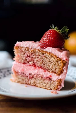 Homemade Strawberry Cake