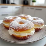 Lemon Donuts Cream Filling