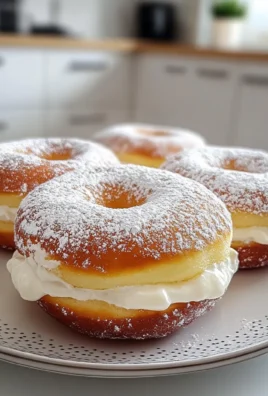 Lemon Donuts Cream Filling