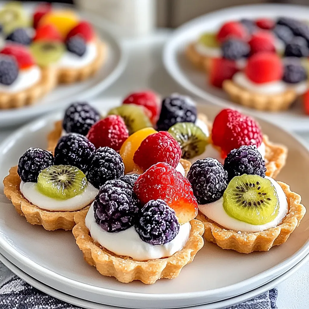 Mini Fruit Tarts: Joyful Sugar Cookie Delights