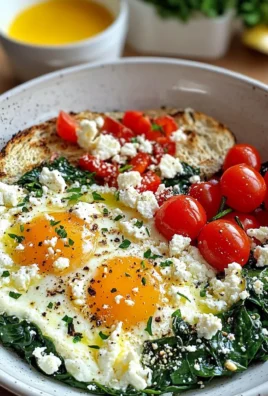 Spinach Feta Breakfast Bowl