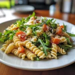 Summer Pasta Salad with Baby Greens