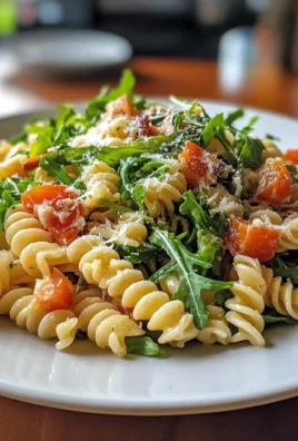 Summer Pasta Salad with Baby Greens