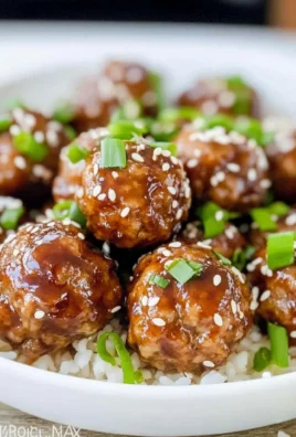 Teriyaki Meatballs