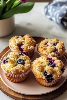 Tasty Blueberry Rhubarb Muffins