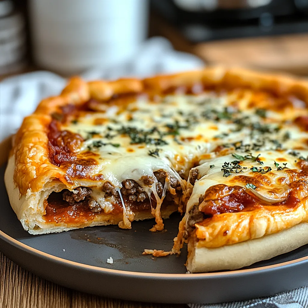 The Pizza Burger Pie