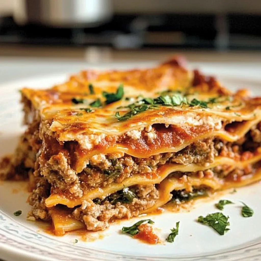 Lean Beef Lasagna