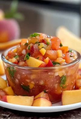 Easy Peach Salsa Recipe - Sweet, Spicy, and Bursting with Summer