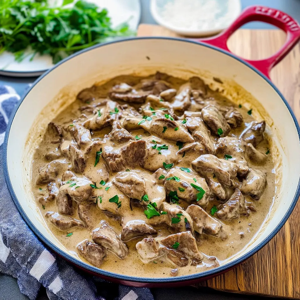 Beef Stroganoff Recipe