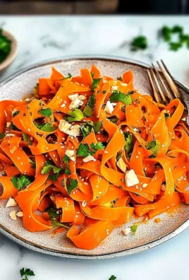 Fresh Carrot Ribbon Salad