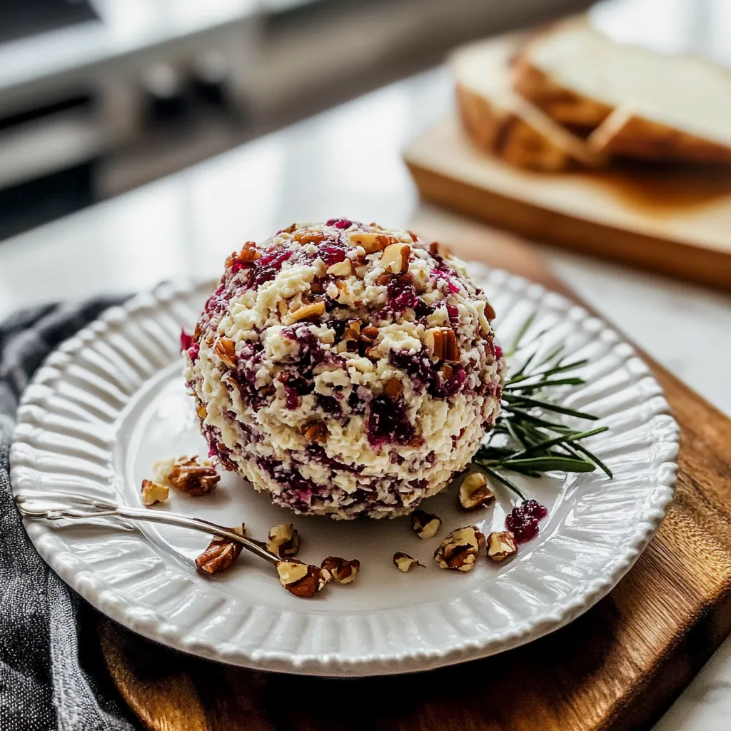 Cranberry Pecan Cheese Ball