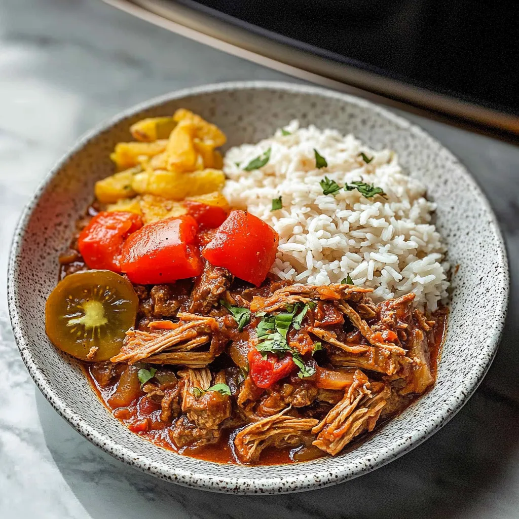 PRESSURE COOKER ROPA VIEJA (SLOW COOKER, TOO!)