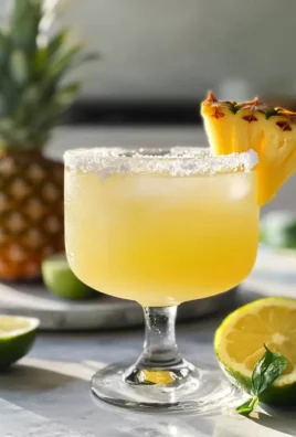 Pineapple Margarita Mocktail